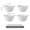 White 4Pcs