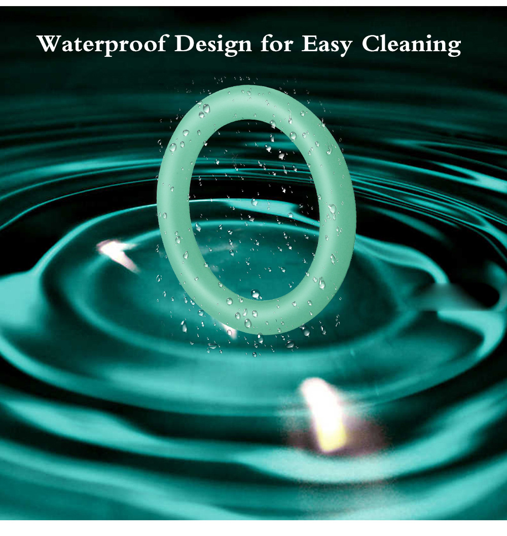 Men's Silicone Exerciser Delay Lantern Ring 7