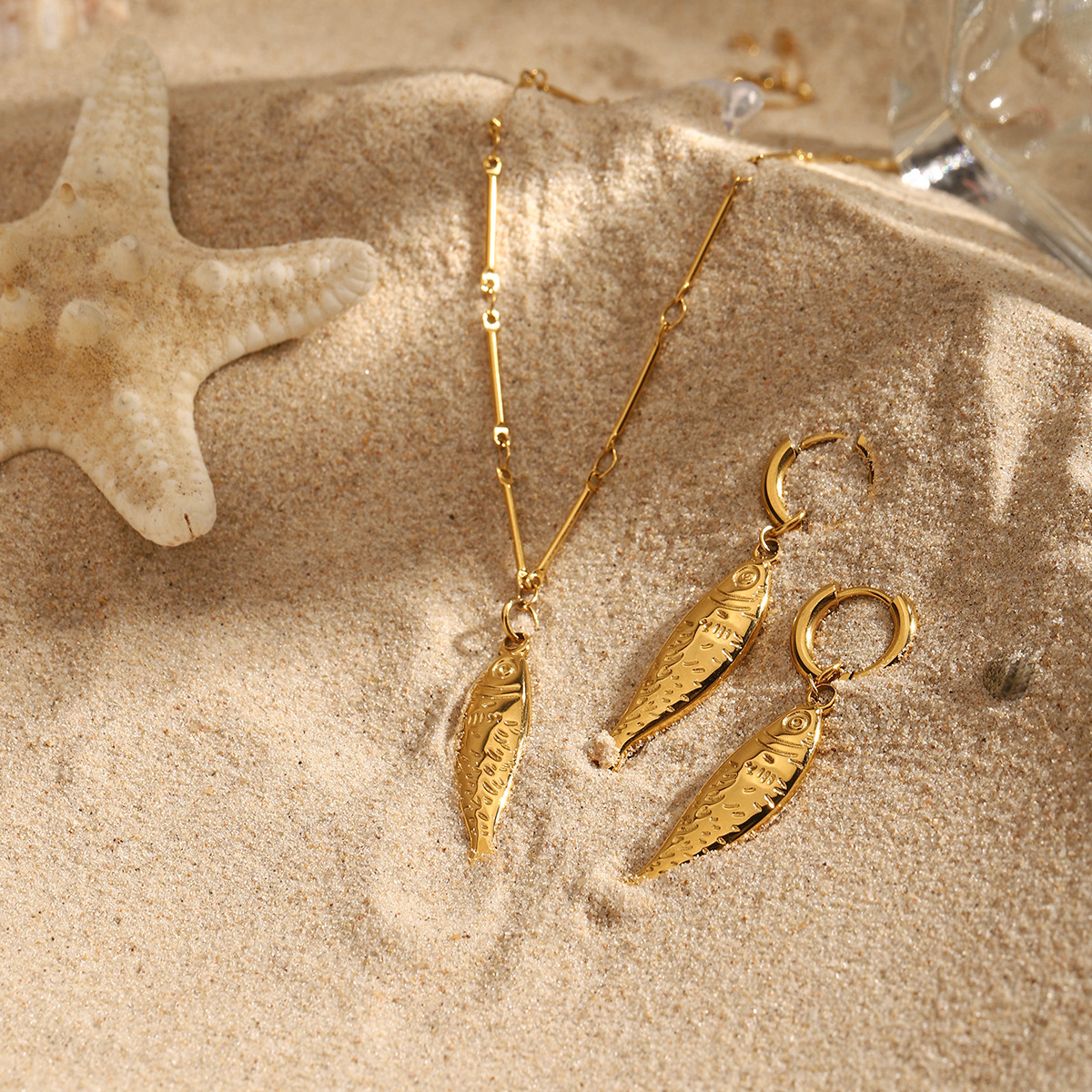 European And American Stainless Steel Necklace Minimalist And High-end