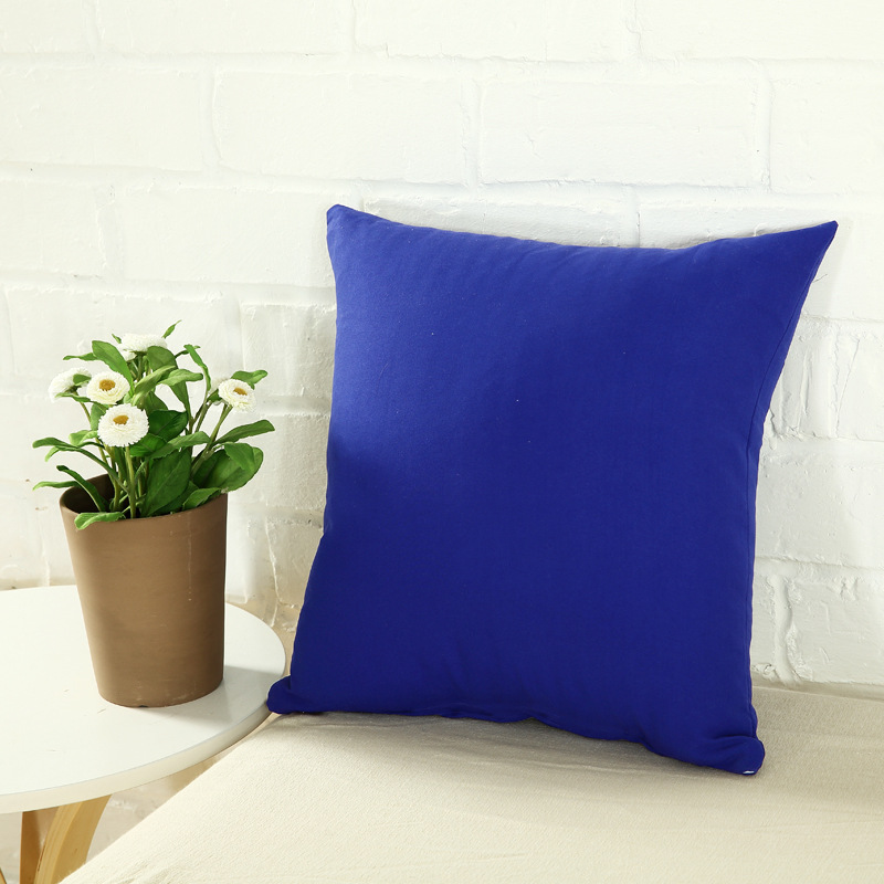 Sapphire Blue Pillow Cover