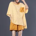Yellow Striped Suit