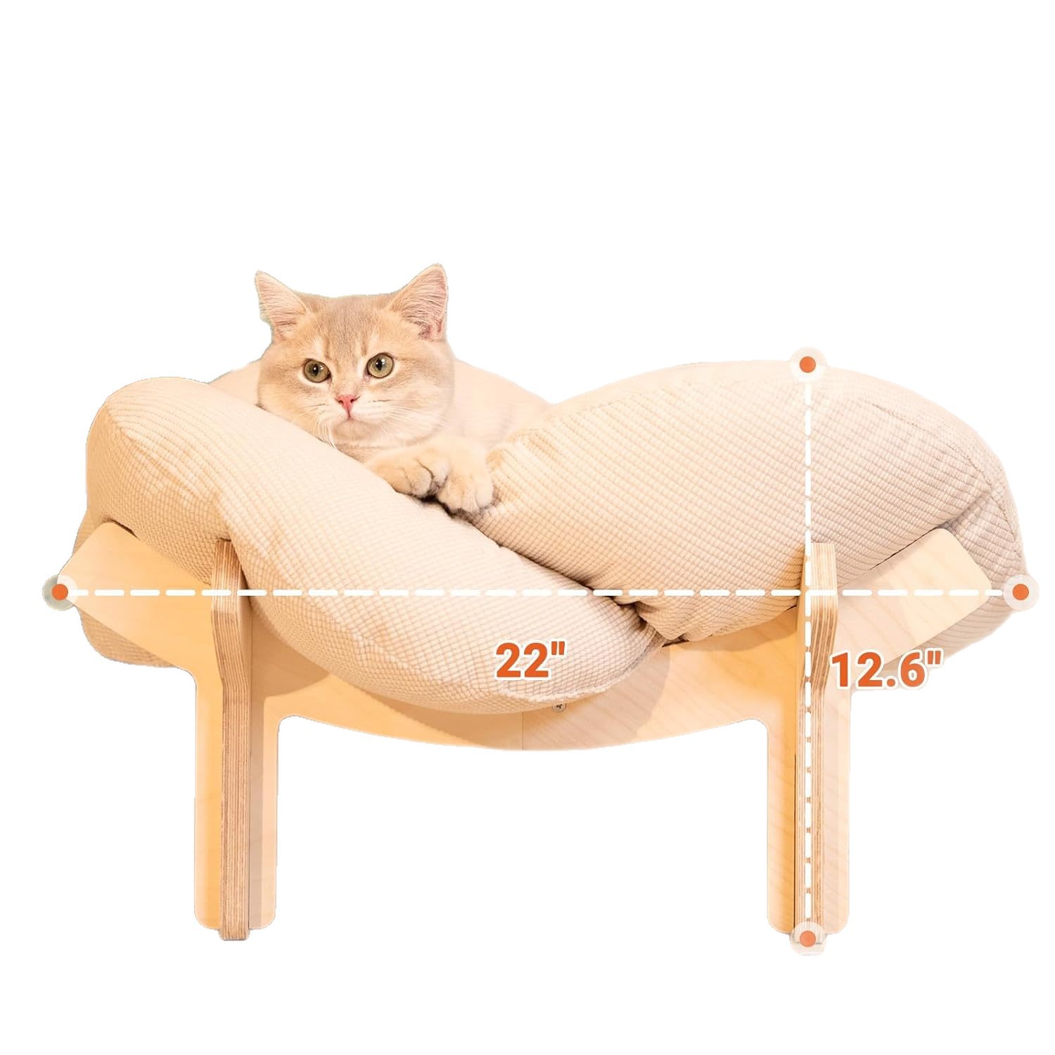 Fashionable All-Season Cat Bed For Indoor Use 4