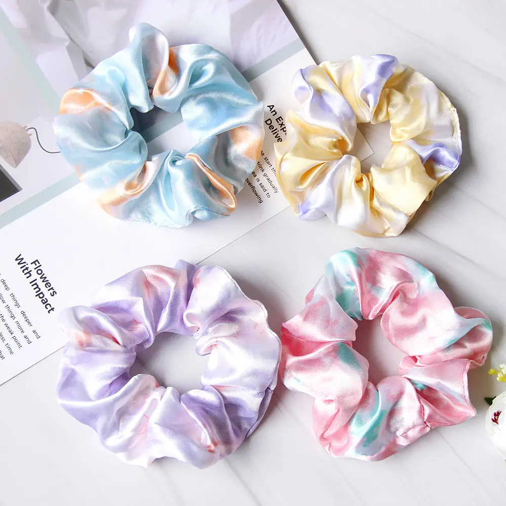 Simple Cloth Satin Tie-dye Children Large Intestine