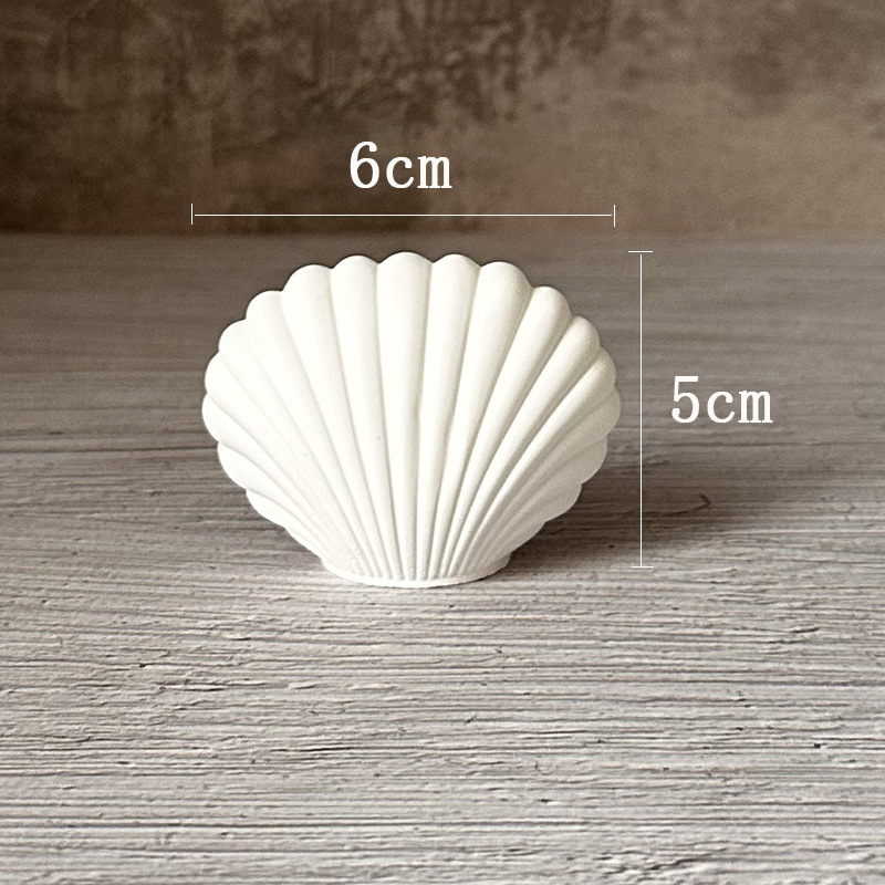 White Plaster Shell