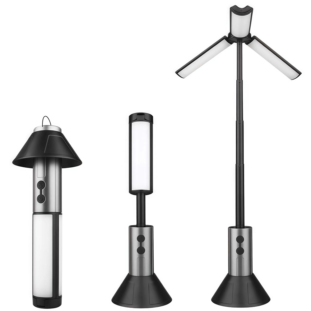 Outdoor Multi-Function Telescoping Folding Stand Lamp — foto 4