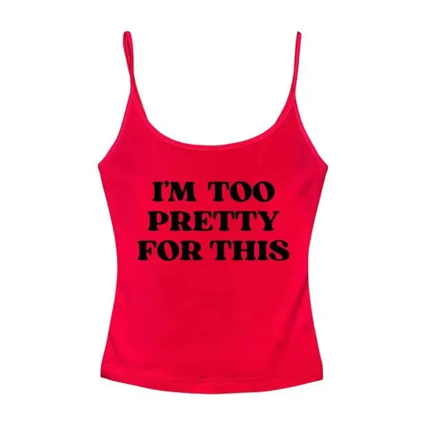 Stylish Slimming Short Casual Womens Top With An Allover Letter Print Red - Shop at LoveMi