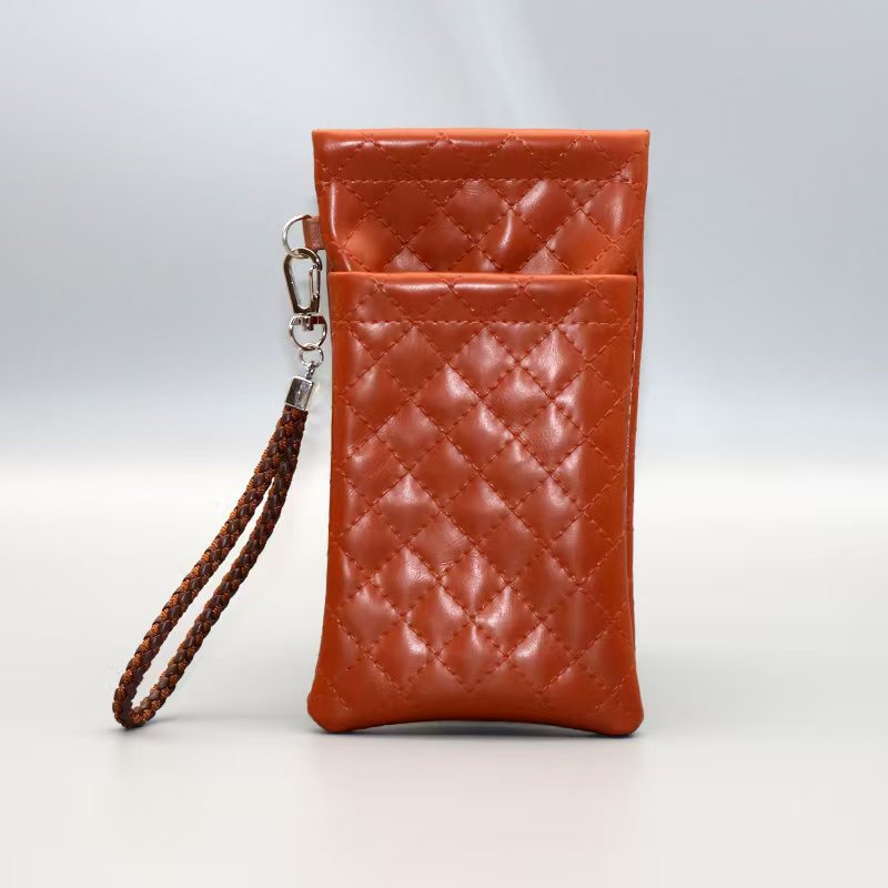 Double Layer Sun Glasses Leather Waterproof Buggy Bag - Image 2