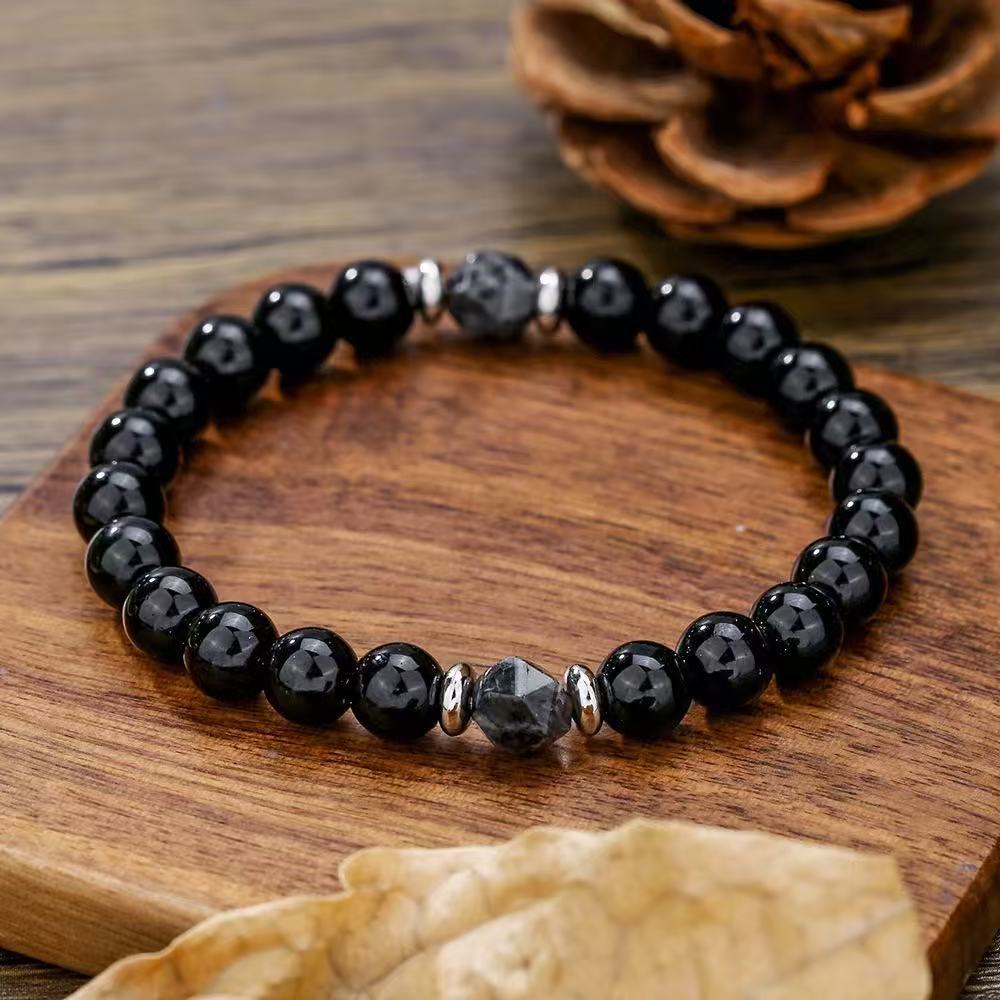 Lapis Lazuli Tiger Eye Bead Bracelet