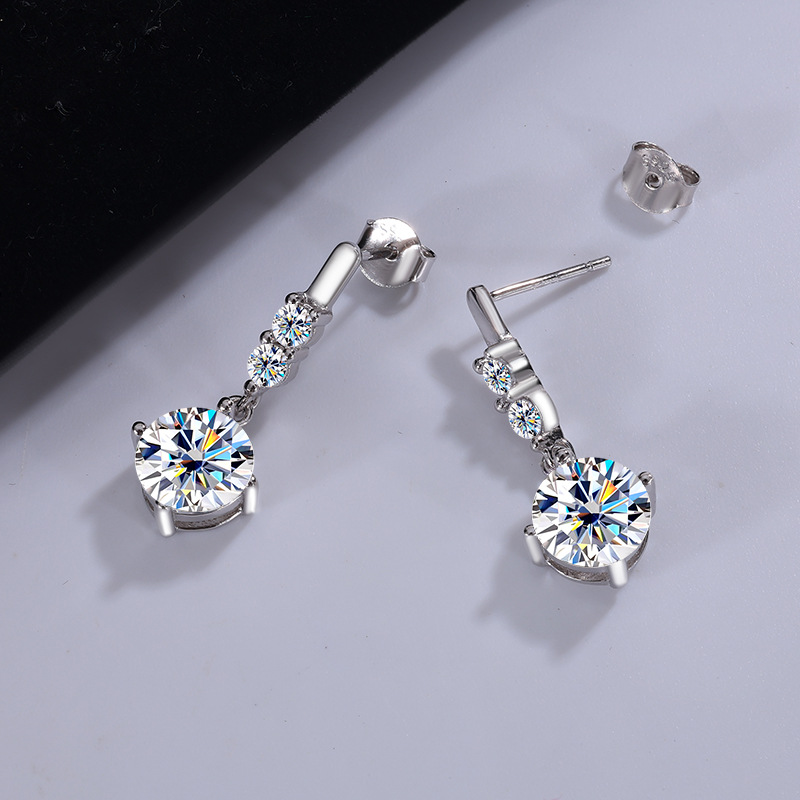 Tassel Smart Earrings Moissanite Earrings For Women