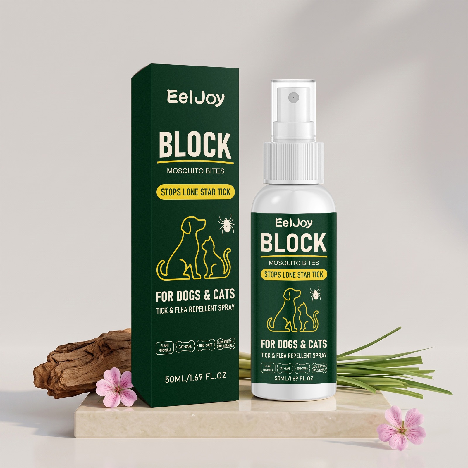 Tick And Flea Repellent Spray
