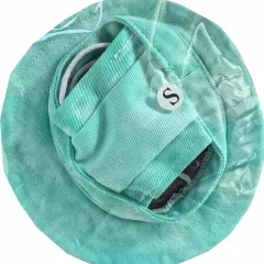 Summer Dog Hat Cat Wear-resistant Breathable Bucket Hat - Green Bucket Hat - View 1
