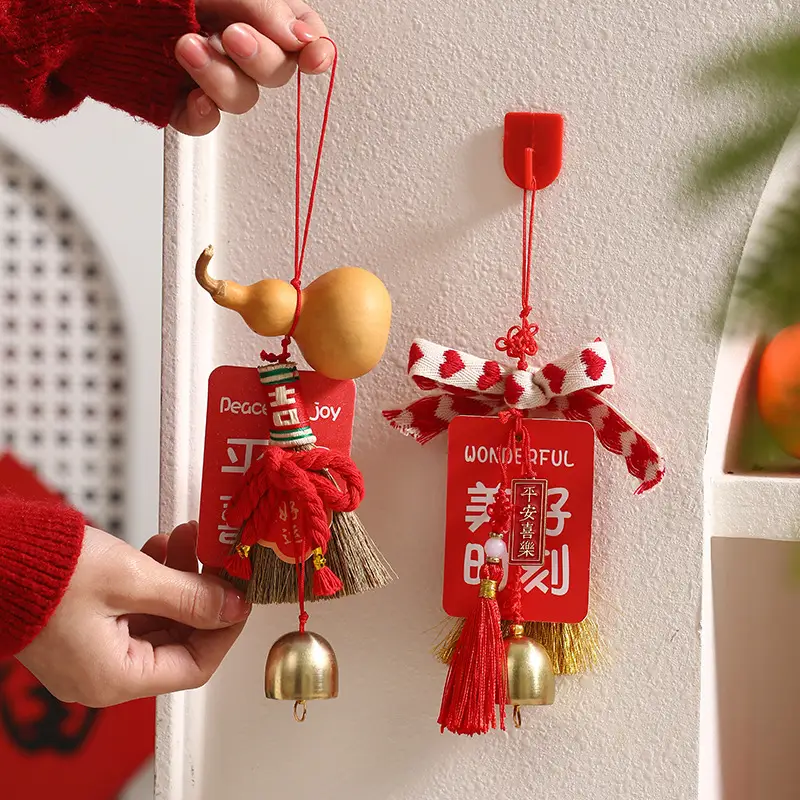 Cotton Thread New Year Decoration Pendant Scene Setting Props Festive Door Hanging