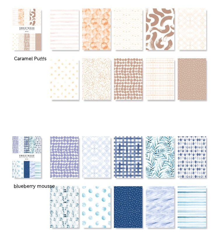 Retro Collage Material Paper Sweet Light Note Paper - Image 6