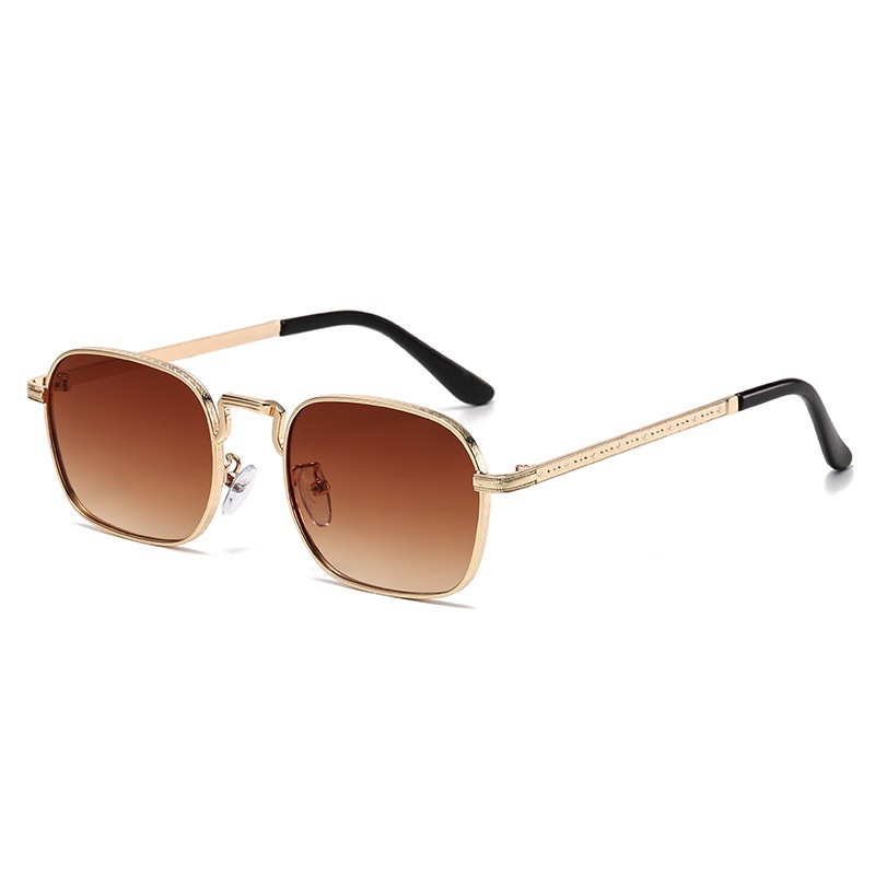 Internet-famous Sunglasses Men’s And Women’s Korean-style Square Oval