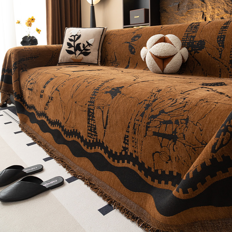 Light-luxury Retro High-end Sofa Cover