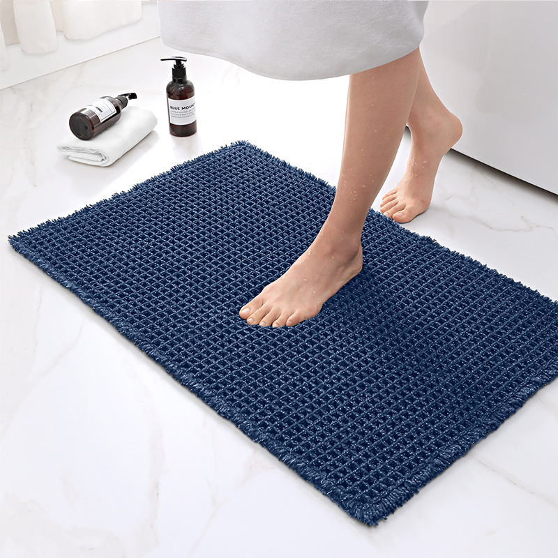 Title 7, Home Fashion Solid Color Waffle Carpet