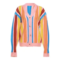 Women's Fashion Loose Casual Top - Pink - View 1