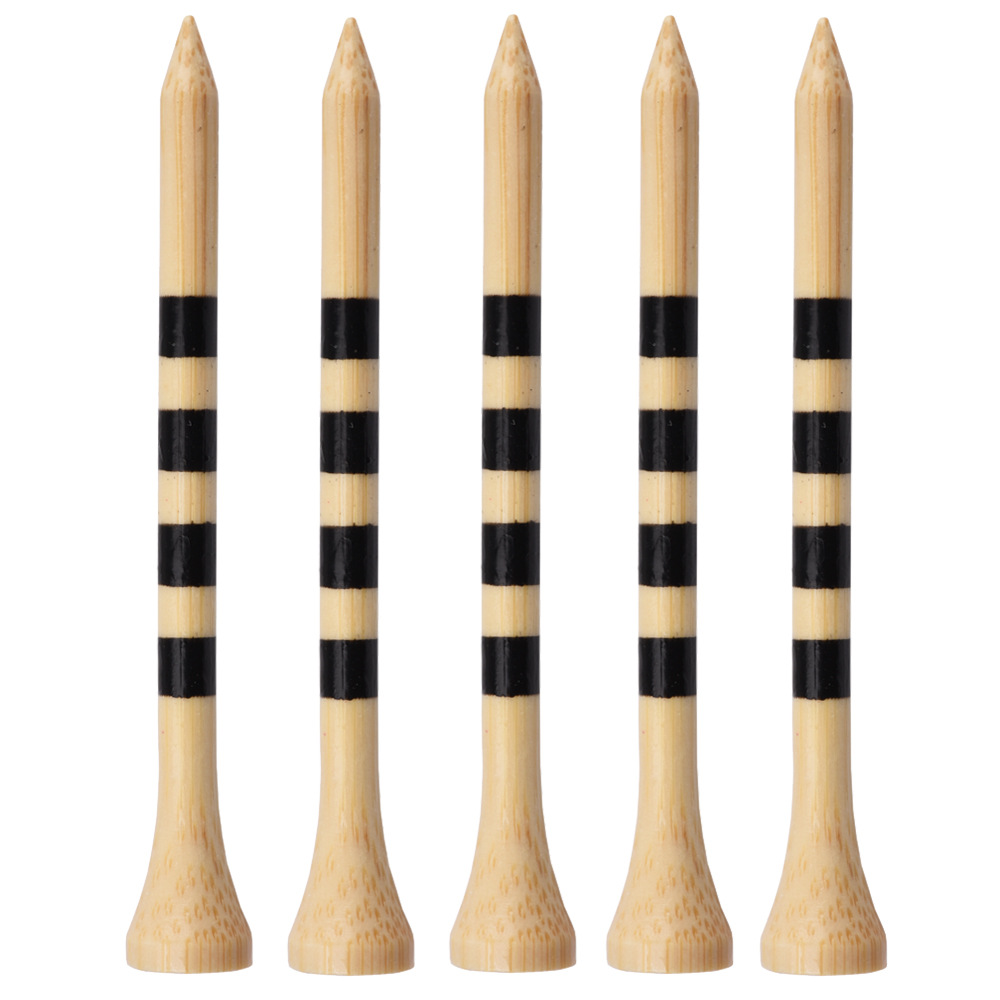A Pack Of Golf Striped Bamboo Nails