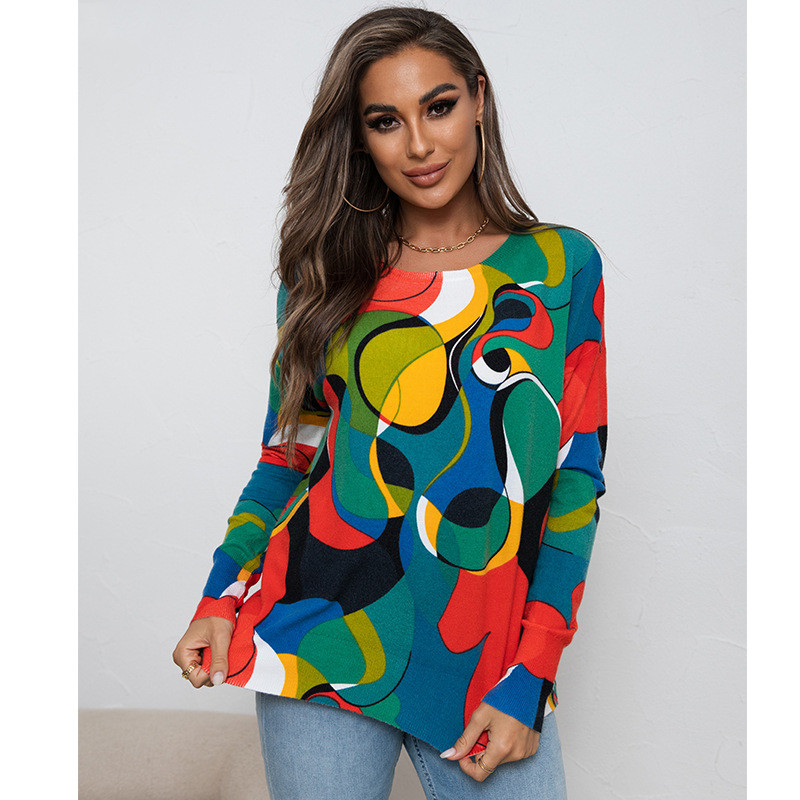 Women's Fashion Mid-length Versatile Loose Top