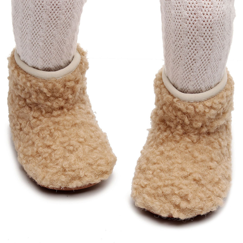 Baby Toddler Fleece-lined Cotton Boots Thermal Baby Shoes — foto 7