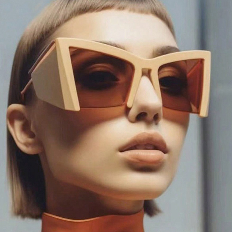 Y2g Special-shaped Half-frame Niche Sunglasses - Image 4