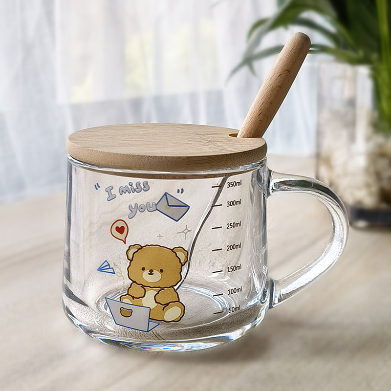 Stylish Minimalist And Uniquely Designed Glass Water Cup