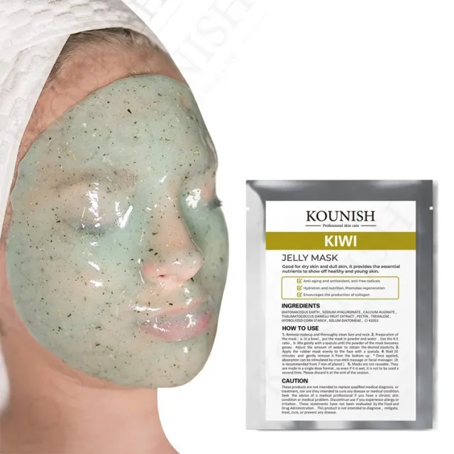 Moisturizing Hydrogel Jelly Mask Powder Kiwi Fruit 36G - Shop at LoveMi