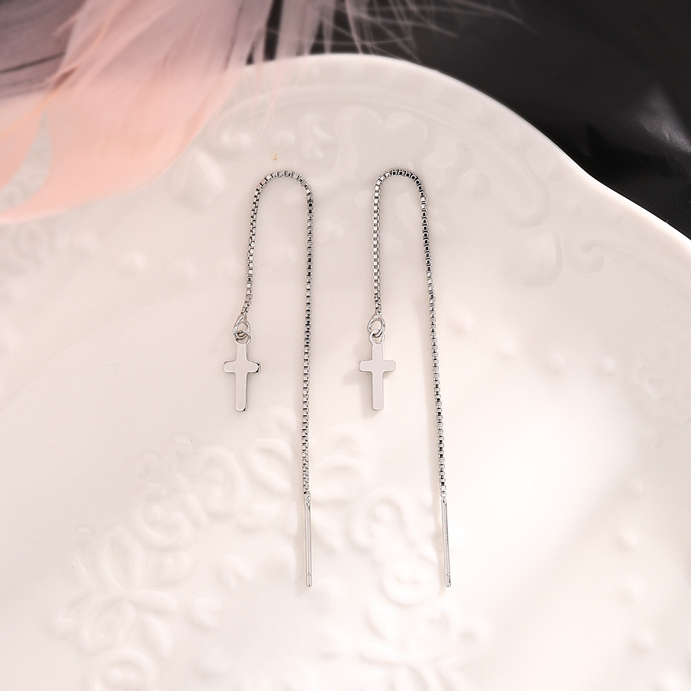 Fashionable Long Tassel Ear Threads That Slim And Elongate The Face - Image 2