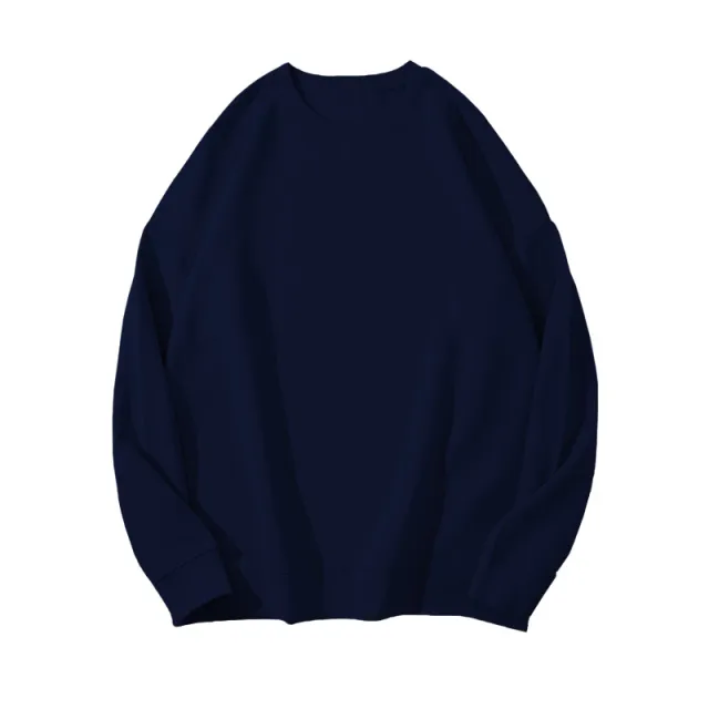 Women's Fashion Solid Color With Fur Sweater 06 Navy Blue - Shop at LoveMi