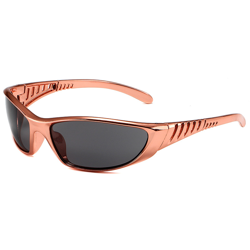 Women's Creative Multi-color Hollow-out Future Technology Sunglasses - Image 6
