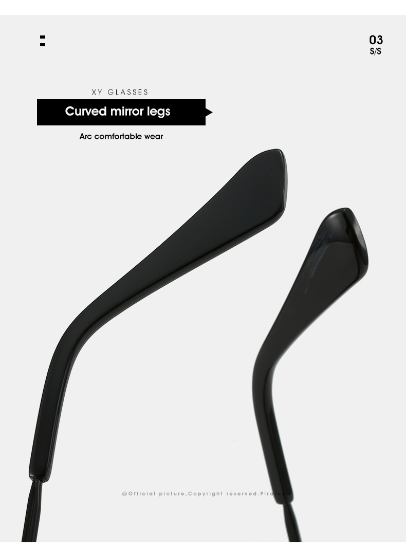 Gradient A Wire Fence Edge Retro Sunglasses - Image 20