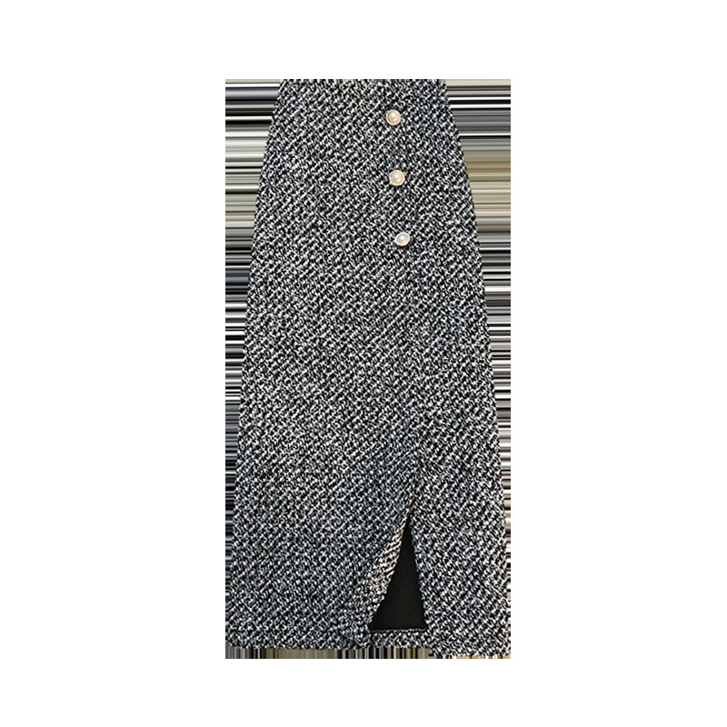 Women's Tweed Skirt New Autumn And Winter Sweater