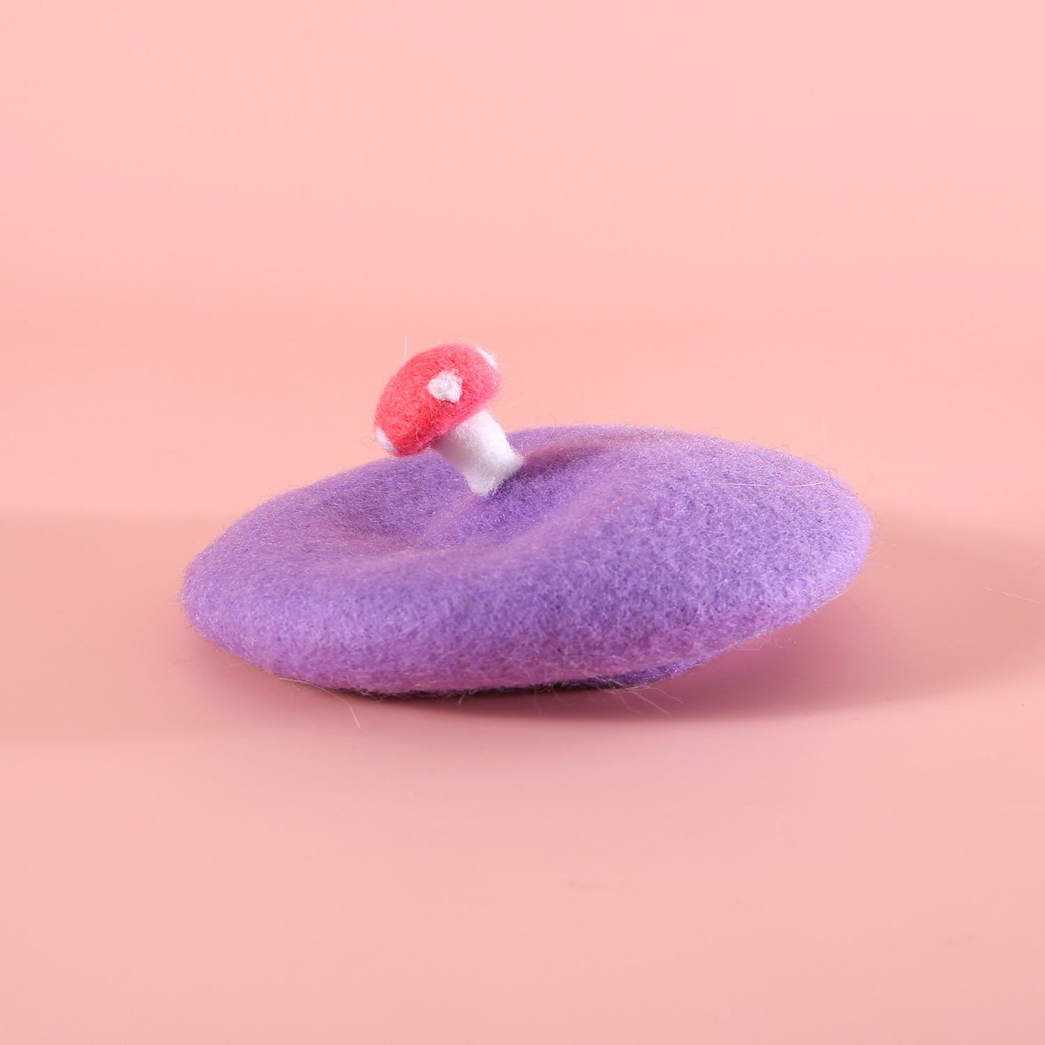 Mushroom Purple Beret