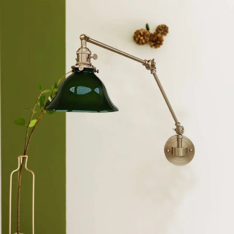 Japanese Glass Retro Long Brush Holder Rocker