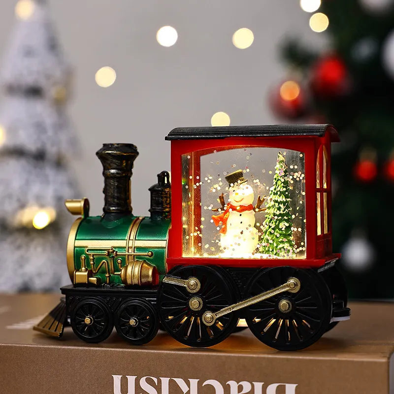 Christmas Gift Train Decoration Small Night Lamp – image 7