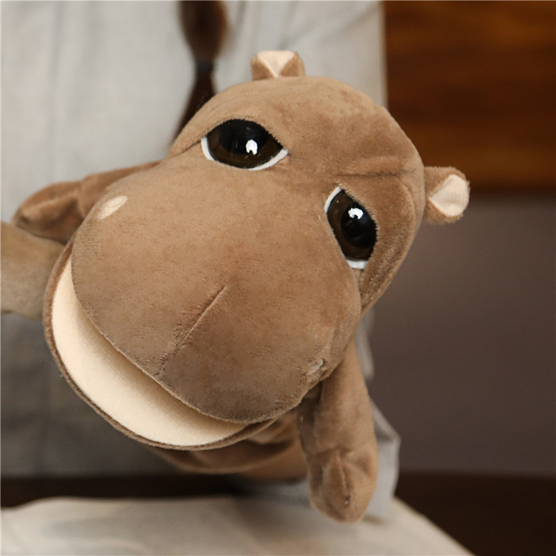 Big Eye Hippo Hand Puppet