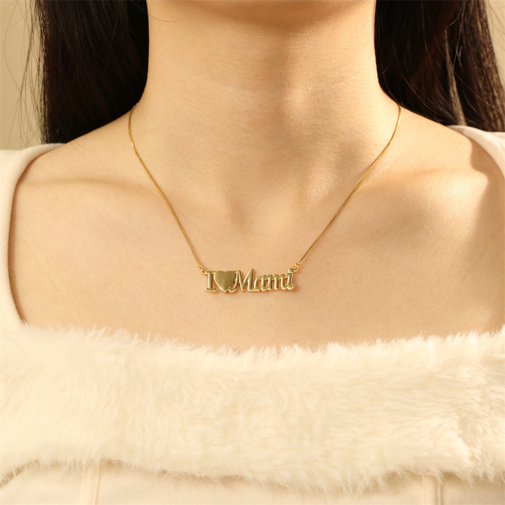 European And American Fashion Copper Plating 18K Electroplating Full Inlaid Zircon Drops Of Oil Mother's Day
