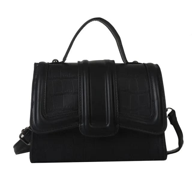 Trendy Personalized, Stylish And Simple Temperament Commute Handbag Black - Shop at LoveMi