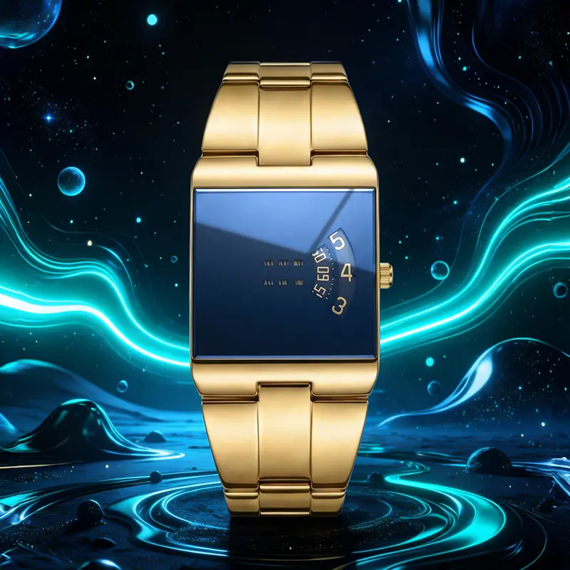 Foreign Trade Square Watch Mens Fashion Quartz