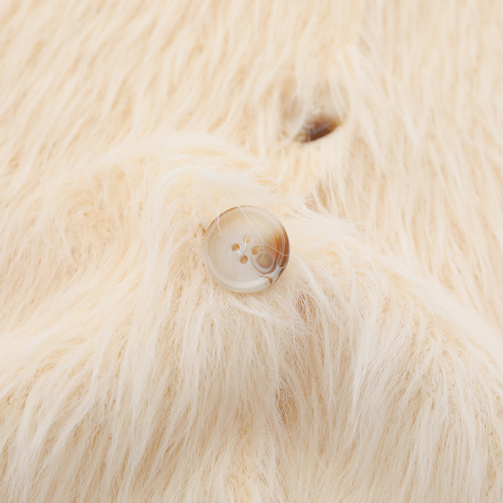 Long Ear Hooded Sweater Coat For Men