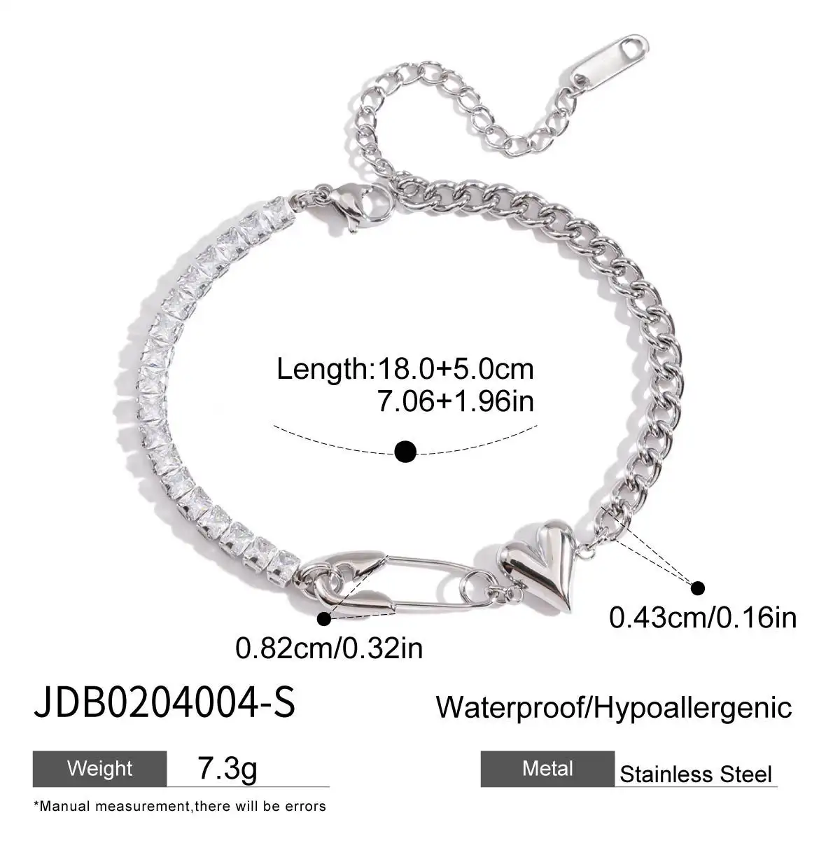High-Grade 18K Gold Stainless Steel Claw Chain Design Sense Niche Accessories