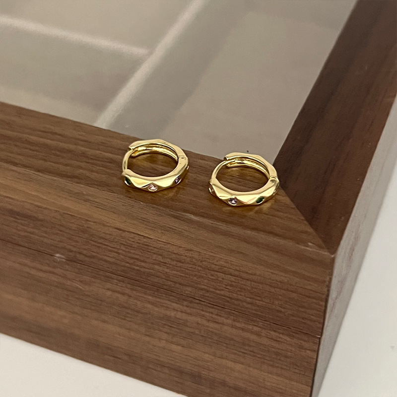 Summer Removal-free Before Sleep Ear Ring Niche Design