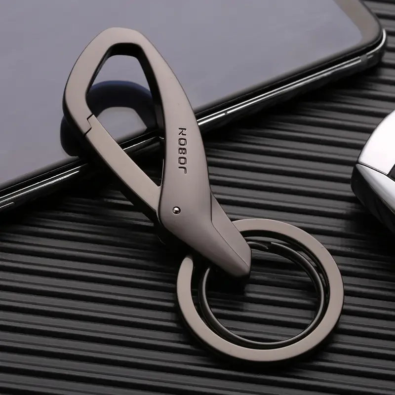 Simple Creative Car Key Waist Hanging Double Ring