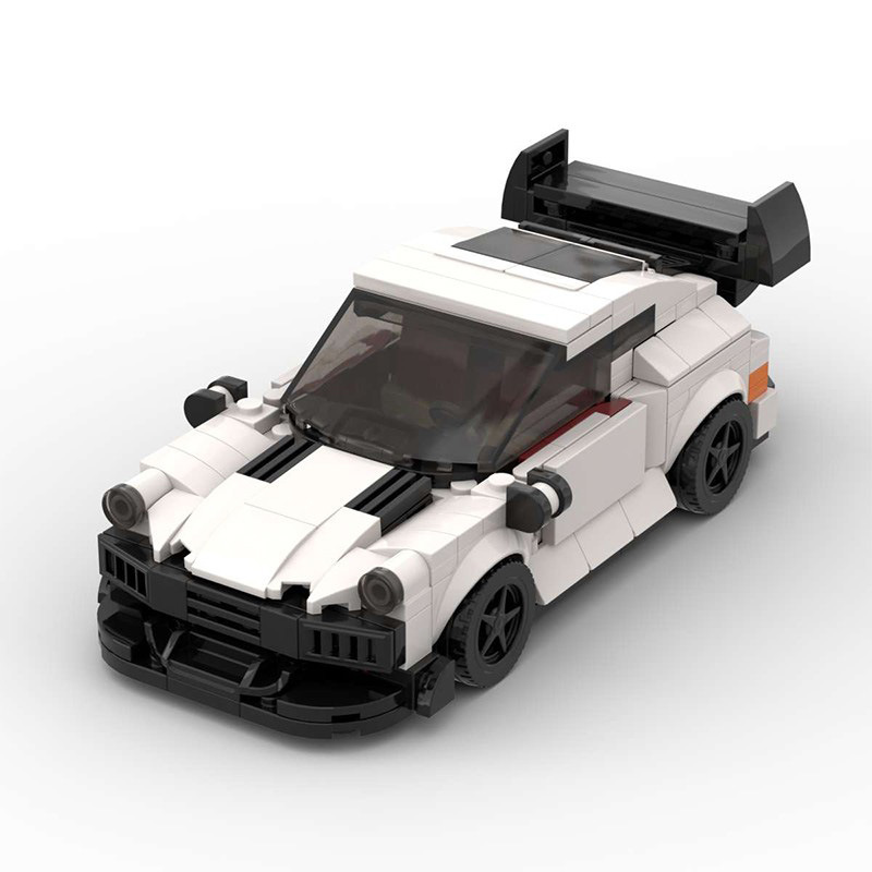 Classic Porsche 911 Sports Car Building Block Set - Model Speed Racer Toy LEGO - Picture 7 of 7