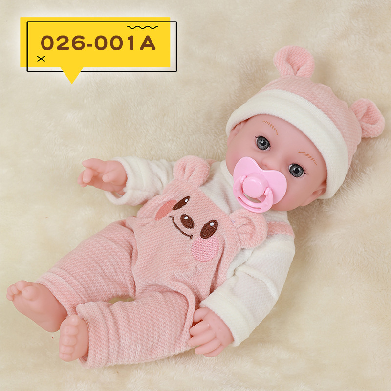 12-inch Soothing Simulation Doll For Girls' Playhouse Toys