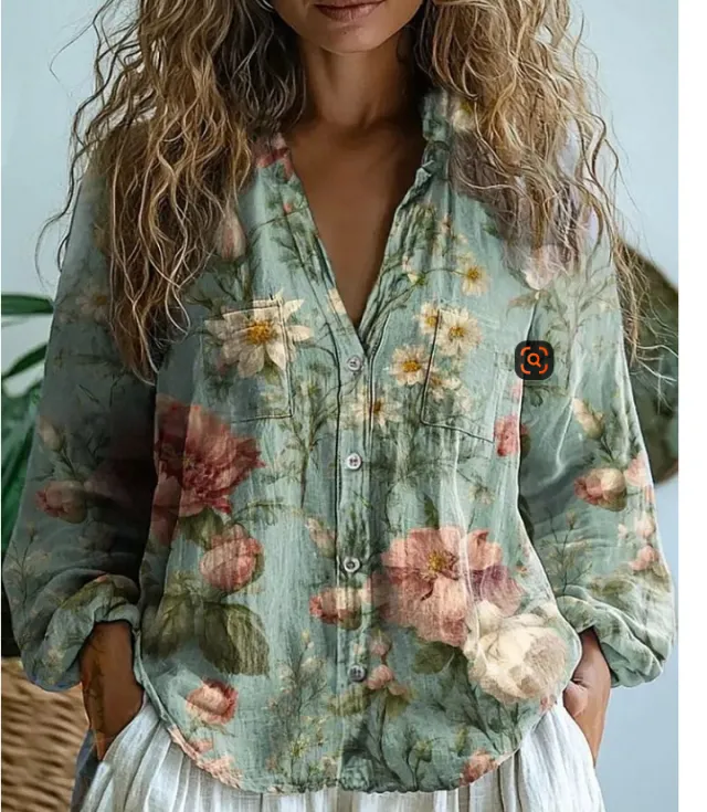3D Printed Abstract Pattern Women's Long sleeved Blouse Bj252123472314 5Xl - Shop at LoveMi