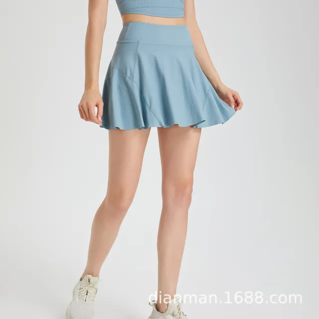 Women's Sports Skirt Anti exposure A Line Blue - Shop at LoveMi