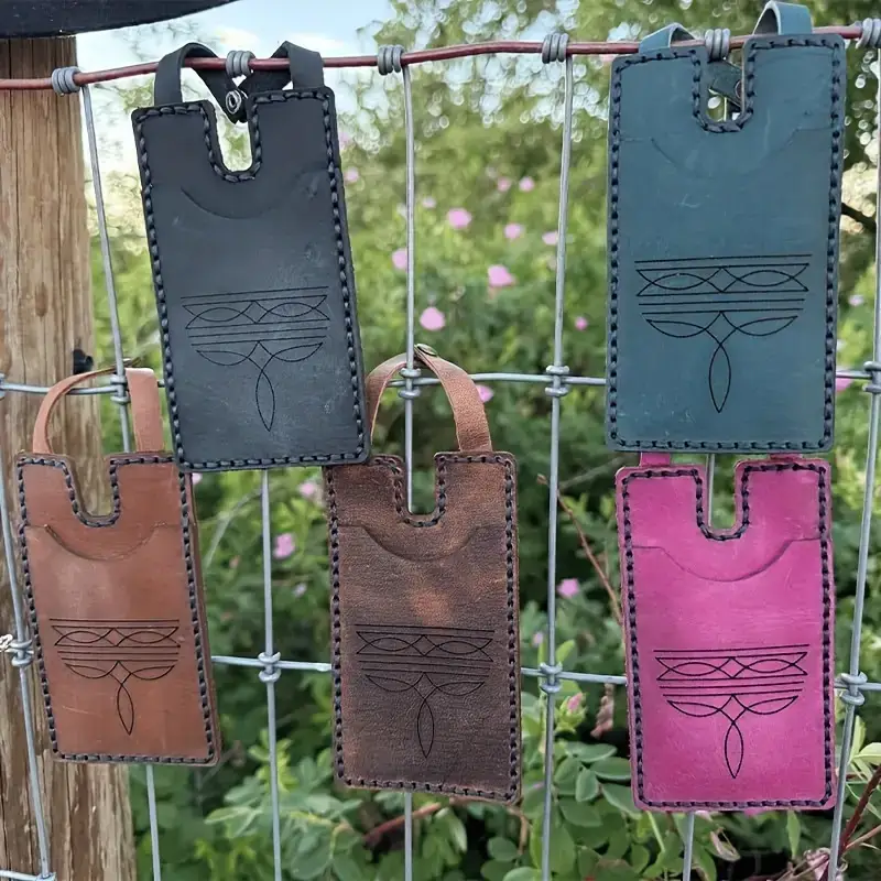 Western Boot Coin Purse Wallet