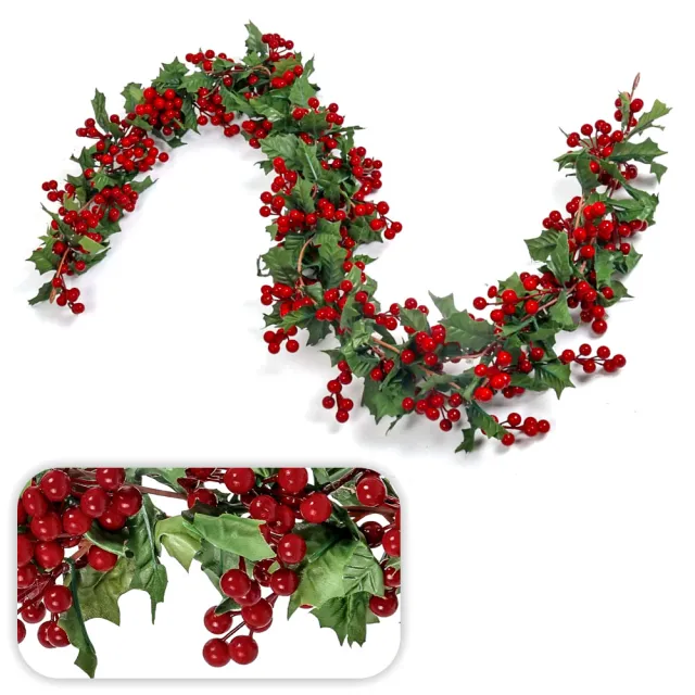 Layout Props Wall Hanging Simulation Vine Christmas Rattan Green Leaf C - Shop at LoveMi
