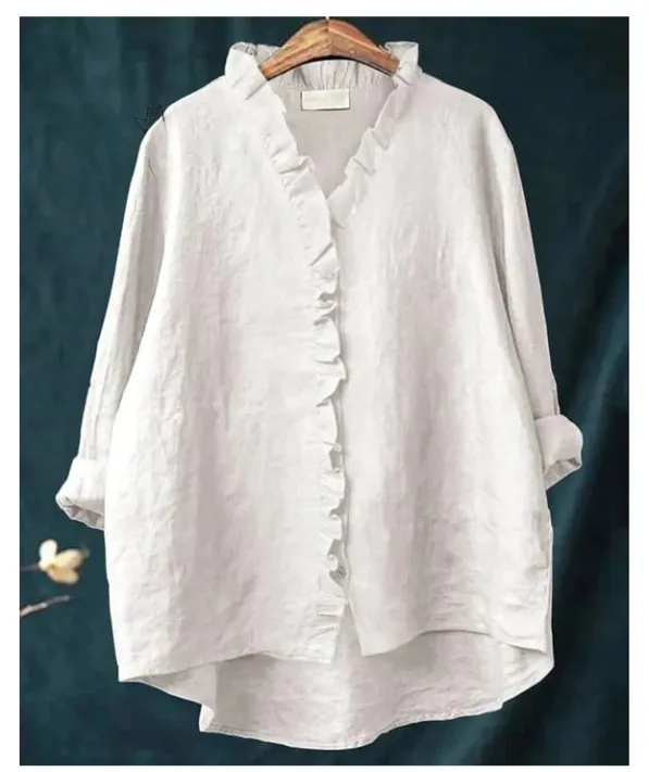 Loose Print Crew Neck Casual Plus Size Women's T shirt Melcs3 - Shop at LoveMi